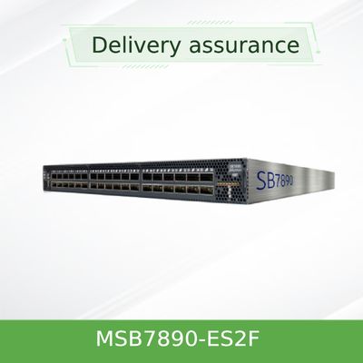 MSB7890-ES2F मेलानॉक्स ईथरनेट स्विचेस 48 SFP+ पोर्ट प्रबंधन सॉफ्टवेयर शक्तिशाली लचीला