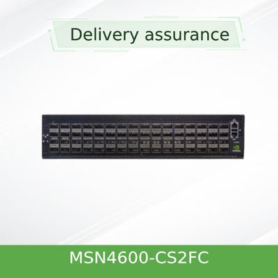 100GbE 2U ओपन मेलनॉक्स नेटवर्क स्विच MSN4600-CS2FC Cumulus Ethernet के साथ