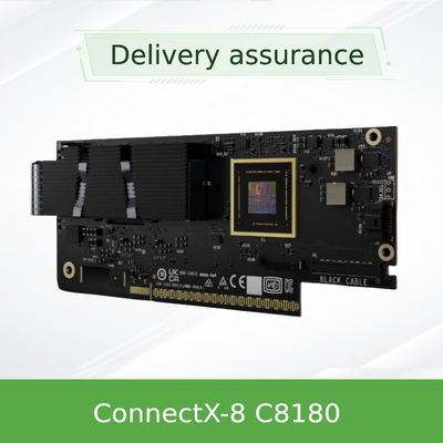 एनवीडिया कनेक्टएक्स-8 एडाप्टर C8180 (900-9X81E-00EX-DT0) सिंगल-केज ओएसएफ़पी इन्फिनिबैंड: 800जीबीएस एक्सडीआर आईबी