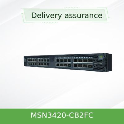 25GbE/100GbE 1U मेलानॉक्स नेटवर्क स्विच MSN3420-CB2FC स्पेक्ट्रम-2 आधारित