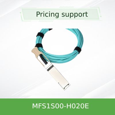 20m 200Gb मेलानॉक्स सक्रिय फाइबर केबल AOC ईथरनेट केबल MFS1S00-H020E QSFP56