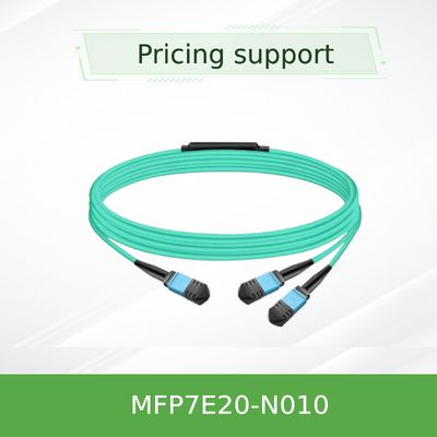 Nvidia Mfp7e20-Nxxx ऑप्टिकल मल्टीमोड स्प्लिटर फाइबर केबल Mfp7e20-N010 Mmf, MPO12 APC से 2xmpo12 APC