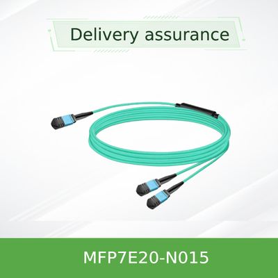 Nvidia Mellanox 100% मूल उत्पाद Mfp7e20-N015 निष्क्रिय फाइबर केबल, Mmf, MPO12 APC से 2xmpo12 APC, 15m