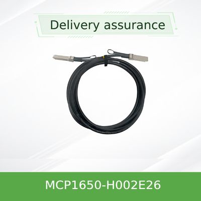 MCP1650-H002E26(980-9I549-00H002)  मेल्लनोक्स डीएसी केबल पैसिव कॉपर आईबी एचडीआर 200 जीबी/एस तक क्यूएसएफपी56 2एम