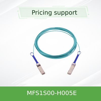 5m QSFP56 MMF मेलानॉक्स AOC HDR केबल्स MFS1S00-H005E 200Gb/s