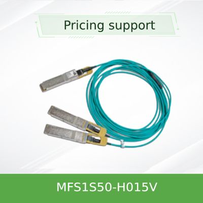 MFS1S50-H015V मेलानॉक्स Aoc 200Gb/S से 2x100Gb/S IB HDR QSFP56
