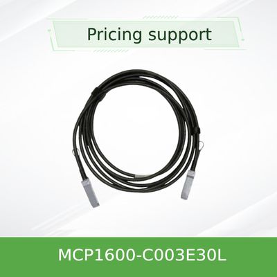ईथरनेट मेलानॉक्स Qsfp DAC केबल MCP1600-C003E30L 100GbE 3m