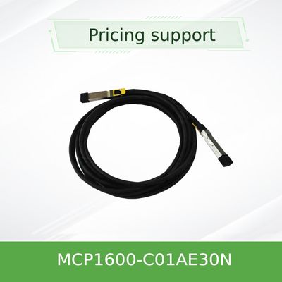 डायरेक्ट अटैच मेलानॉक्स DAC केबल MCP1600-C001E30N 100GbE QSFP28 1m