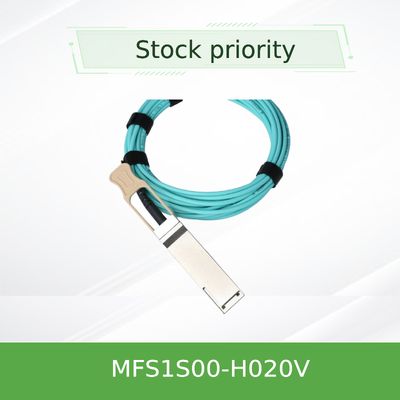 कंसोल मेलानॉक्स AOC केबल MFS1S00-H020V IB HDR 200Gb/S QSFP56 20m नेटवर्क केबल तक