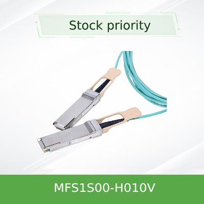इन्फिनिबैंड MFS1S00-H010V 10m Sfp+ केबल स्टॉक में