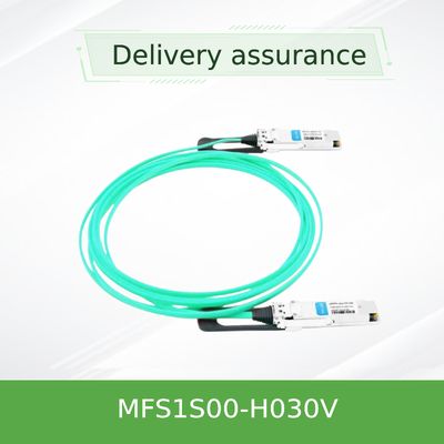 MFS1S00-H030V IB 200G मेलानॉक्स Aoc केबल नेटवर्क केबल 30M QSFP56 हाई स्पीड लो लेटेंसी