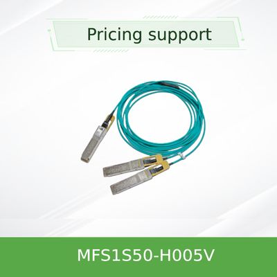फास्ट इंटरकनेक्ट मेलानॉक्स एओसी केबल MFS1S50-H005V मेलानॉक्स आईबी
