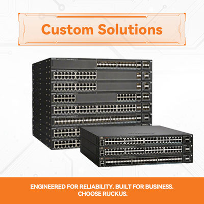विश्वसनीय डेटा ट्रांसमिशन के लिए रकस आई सी एक्स 8200-48पीएफ प्रबंधित स्विच