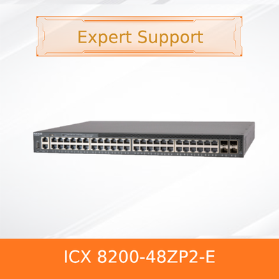 रकस ICX8200-48PF2-E स्टैकेबल एक्सेस स्विच