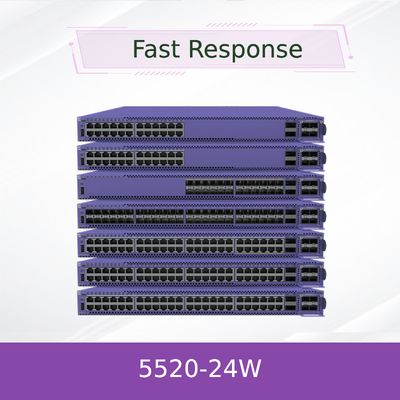 अत्यधिक नेटवर्क AVB स्विच शक्तिशाली अत्यधिक 5520-24W स्विच उन्नत नेटवर्क प्रदर्शन के लिए9