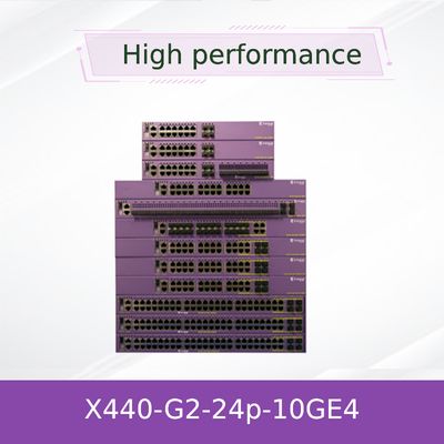 एक्स्ट्रीम नेटवर्क स्विच X440 सीरीज़ स्विच X440-G2-24p-10ge4 एक्स्ट्रीम Xos