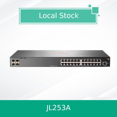 एचपीए आरयूबा नेटवर्किंग 2930f 24G 4SFP+ स्विच (JL253A) नया और मूल