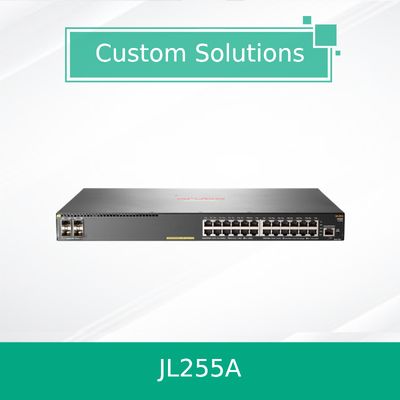 एचपीए अरुबा नेटवर्किंग 2930f 24G पो+ 4एसएफपी+ स्विच JL255A नया और मूल