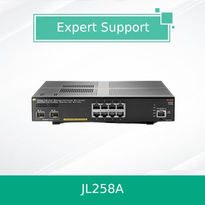 Hpe Aruba नेटवर्किंग 2930f 8g Poe+ 2SFP+ स्विच (JL258A) नया और मूल