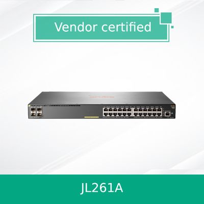 Hpe Aruba नेटवर्किंग 2930f 24G Poe+ 4SFP 370W स्विच (JL261A) नया और मूल