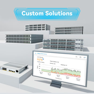C9200-24t-a नया सिस्को कैटलिस्ट एक्सेस 24X 1g RJ45 पोर्ट्स गीगाबिट ईथरनेट मॉड्यूलर एंटरप्राइज़ स्विच C9200-24t-a