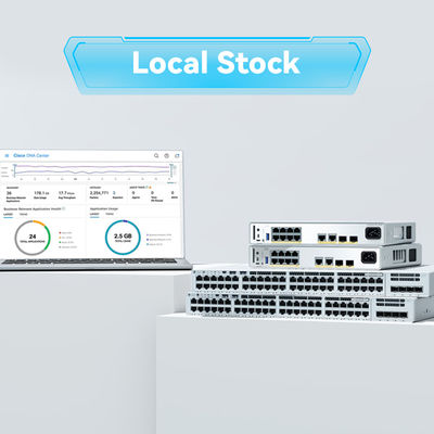मूल नया C9200-48t-a 9200 सीरीज एंटरप्राइज स्विच 48 पोर्ट 10/100/1000Mbps के साथ