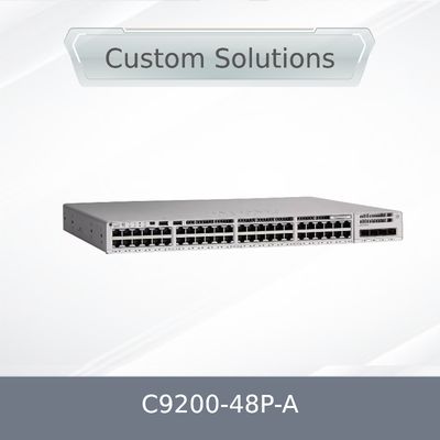 उच्च गुणवत्ता वाले सिस्को C9200-48p-a C9200 सीरीज़ 48-पोर्ट PoE+ नेटवर्क एडवांटेज स्विच