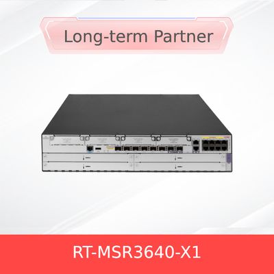 H3c Rt-Msr3640-X1 सीरीज राउटर उत्पाद कार्टन फॉरवर्डिंग प्रदर्शन 10g SFP+