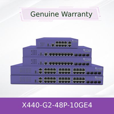 SFP RJ45 एक्सट्रीम AVB स्विच समिट X430 24T 24X 1GB 4X 1GB