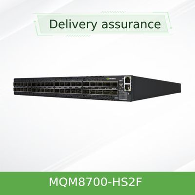 NVIDIA क्वांटम MQM8700-HS2F 200G InfiniBand स्विच 40-पोर्ट के साथ P2C एयरफ्लो