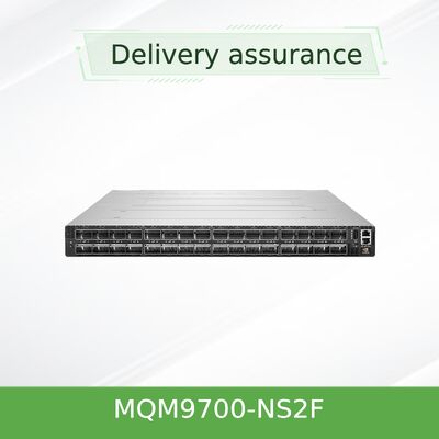 NVIDIA क्वांटम-2 MQM9700-NS2F एंटरप्राइज स्मार्ट स्विच 32x एआई त्वरण 400Gb/s InfiniBand डेटा सेंटर