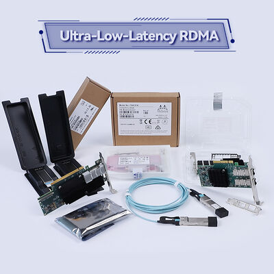 NVIDIA mellanox ConnectX-6 Lx MCX623106AN-CDAT SmartNIC 25/50GbE डुअल-पोर्ट नेटवर्क कार्ड RoCE & IPsec त्वरण