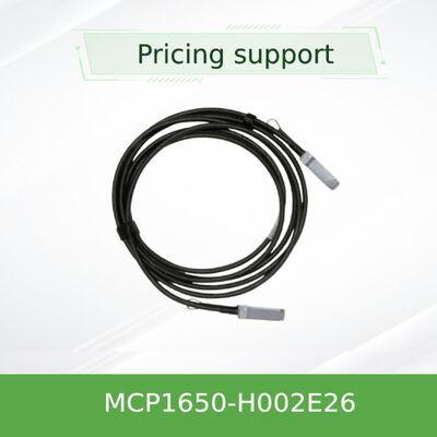200Gb/s QSFP56 HDR पैसिव DAC केबल - मेलानॉक्स MCP1650-H002E26 2m, 26AWG LSZH