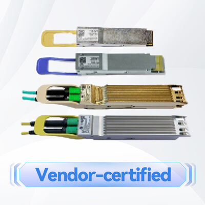 MMA4Z00-NS मेलानॉक्स ट्रांसीवर 800Gb/S ट्विन पोर्ट OSFP 2x400Gb/S मल्टीमोड SR8 50m