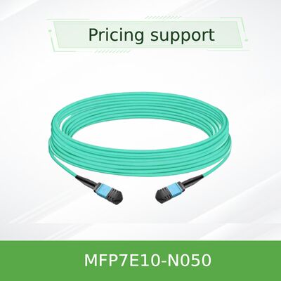 NVIDIA MFP7E10-N050 50m MPO12/APC OM4 फाइबर केबल ¢ 800G के लिए अधिकतम पहुंच