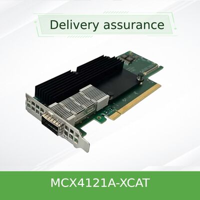 MCX4121A-XCAT 10GbE डुअल-पोर्ट नेटवर्क कार्ड Mellanox ConnectX-4 Lx