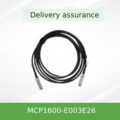 Mellanox MCP1600-E003E26 100Gb/s QSFP28 निष्क्रिय डीएसी केबल ️ 3m, 26 AWG, InfiniBand EDR & 100GbE संगत