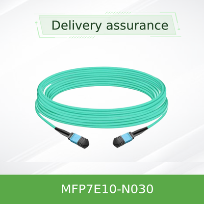 NVIDIA MFP7E10-N030 30-मीटर मल्टीमोड MPO-12/APC फाइबर ऑप्टिक केबल