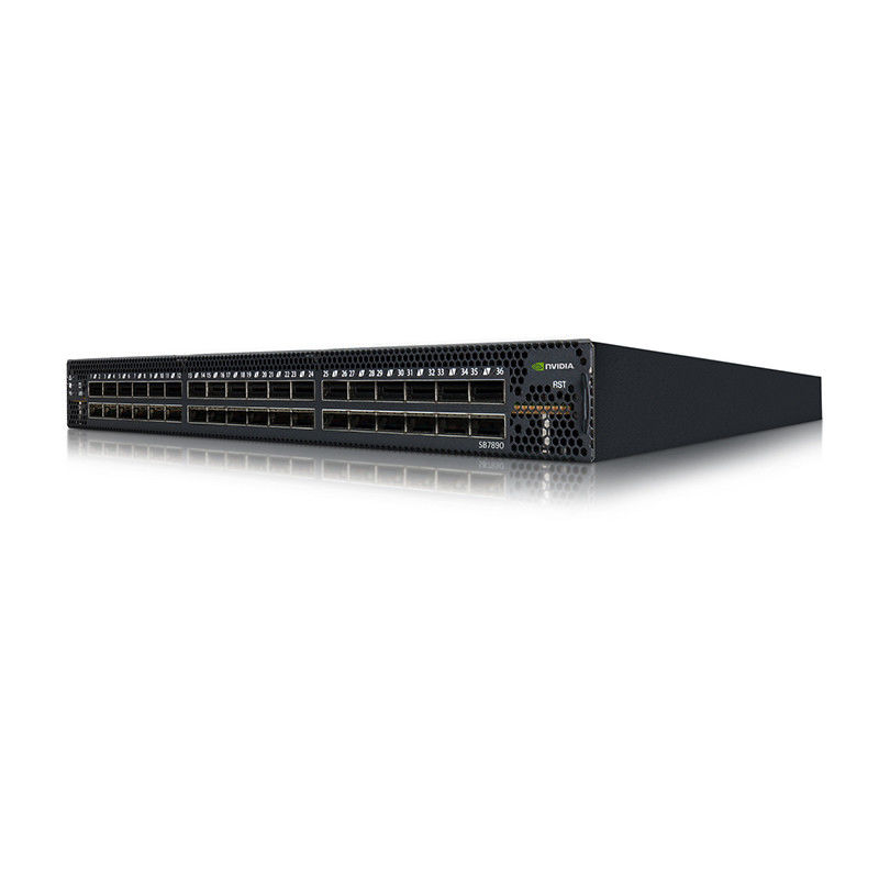 36p बाहरी रूप से प्रबंधित EDR 100Gb/S स्मार्ट मेलानॉक्स Infiniband स्विच MSB7890-ES2F नॉन-ब्लॉकिंग
