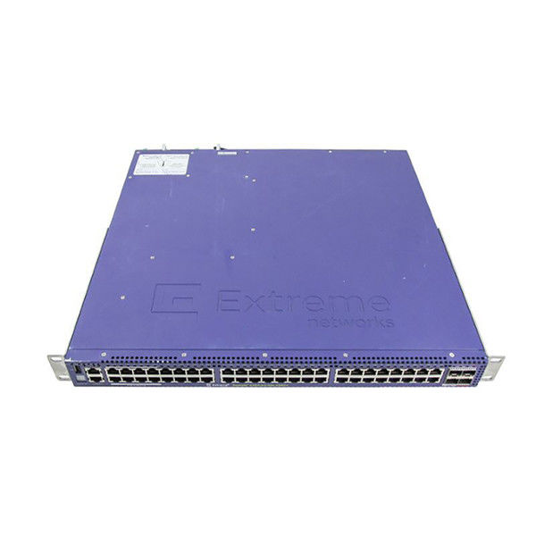 RJ45 48x एक्सट्रीम X460 स्विच PoE+ कंसोल पोर्ट 10GE4 बेस 48 पोर्ट