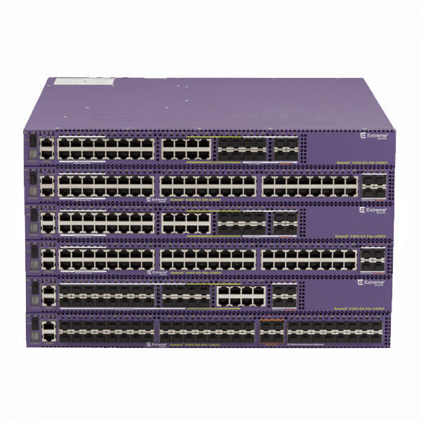 RJ45 48x एक्सट्रीम X460 स्विच PoE+ कंसोल पोर्ट 10GE4 बेस 48 पोर्ट