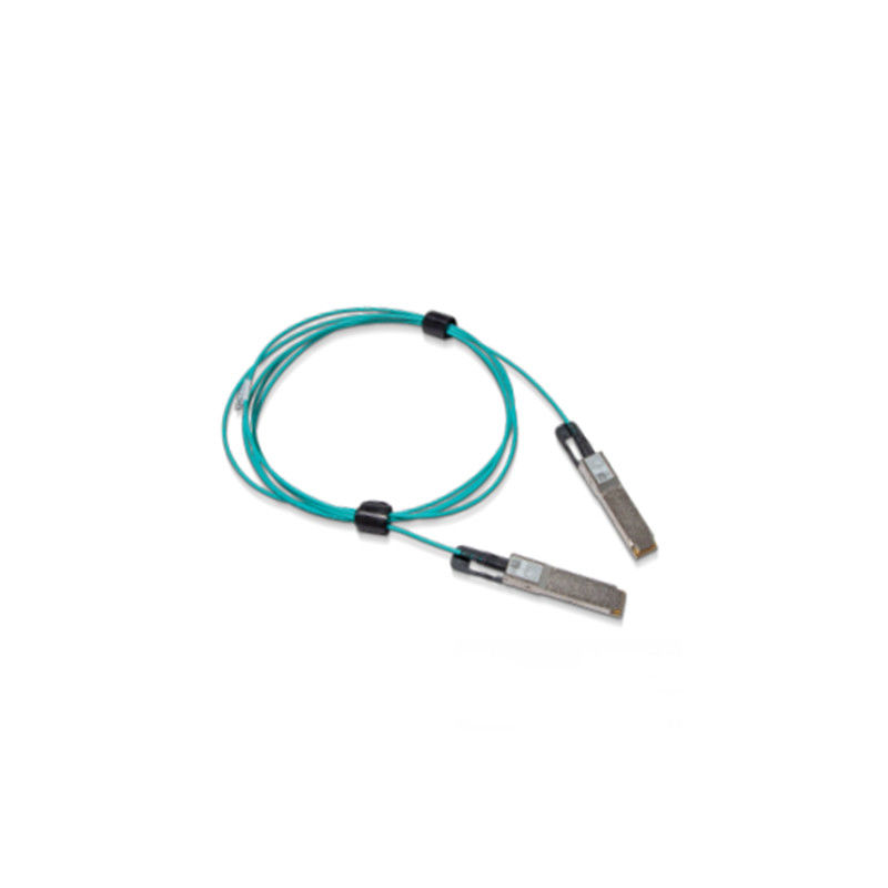 उच्च डेटा दर QSFP56 मेलानॉक्स केबल AOC सक्रिय ऑप्टिकल केबल MFS1S00-H010V मेलानॉक्स इनफिनिबैंड केबल