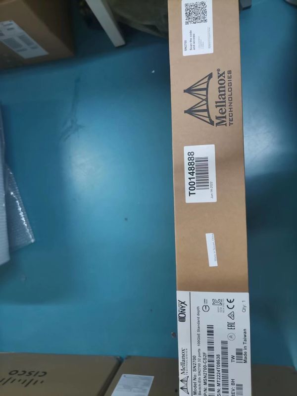 ODM SN2700 मेलानॉक्स नेटवर्क स्विच MSN2700-CS2F 100GbE 1U 32 QSFP28 पोर्ट