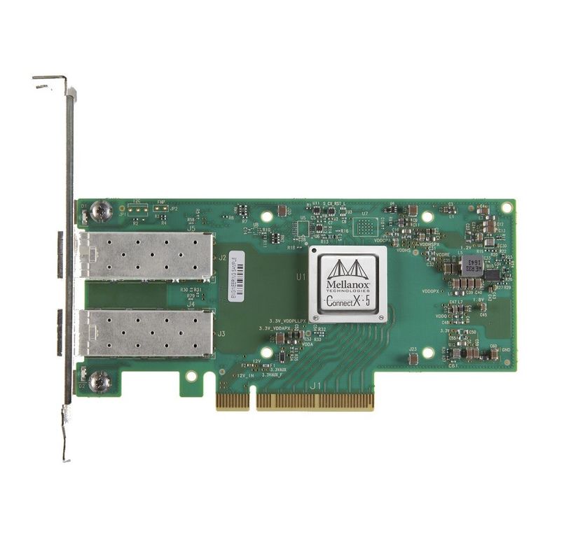कस्टम वायर्ड मेलानॉक्स 10GB इथरनेट कार्ड SFP Pcie कार्ड MCX512A-ACAT ConnectX-5 EN