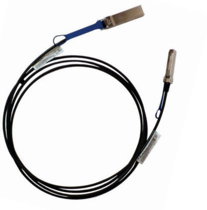 TAA मेलानॉक्स DAC डायरेक्ट अटैच फाइबर केबल 40G MC2309130-002 QSFP+ से SFP+ 10GBase-CU