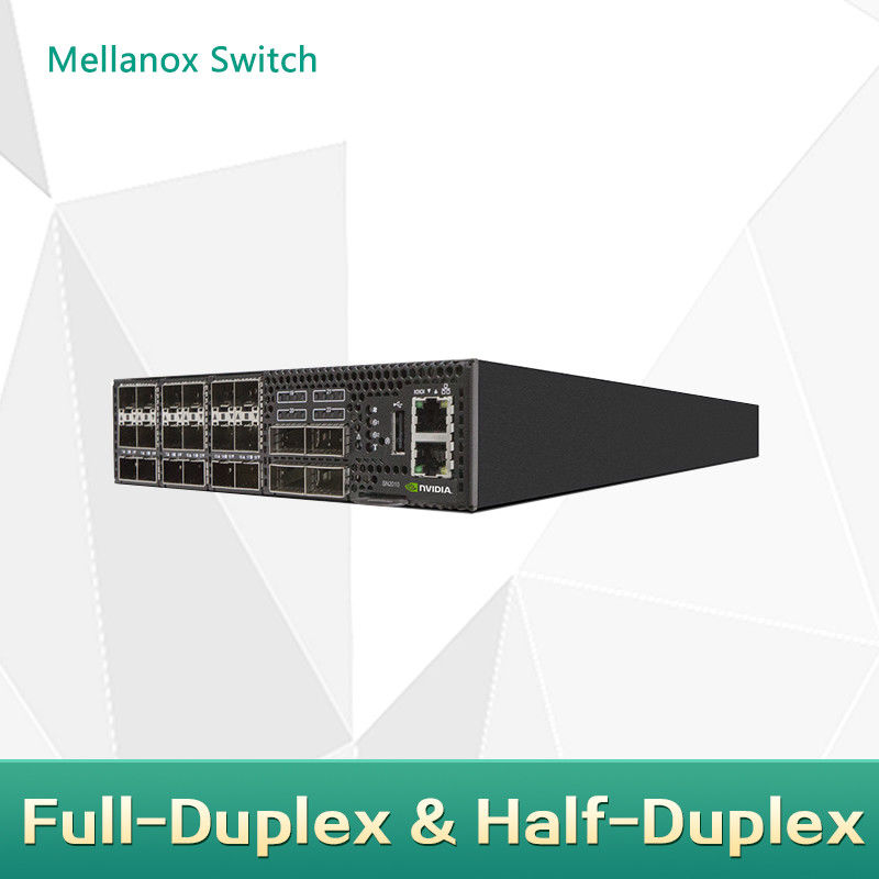 18 SFP28 पोर्ट लिनक्स आधारित मेलानॉक्स ओपन सोर्स नेटवर्क स्विच MSN2010-CB2F 25GbE/100GbE