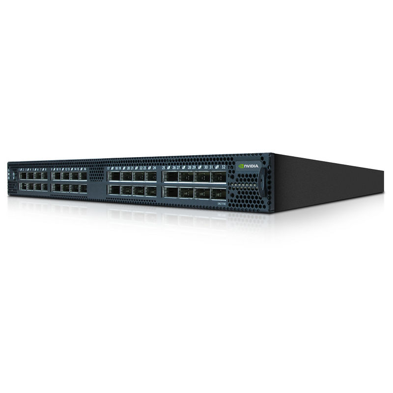 MSN3700-CS2F स्पेक्ट्रम-2 आधारित 100GbE 1U ओनिक्स 32 QSFP28 पोर्ट के साथ ओपन मेलानॉक्स नेटवर्क स्विच