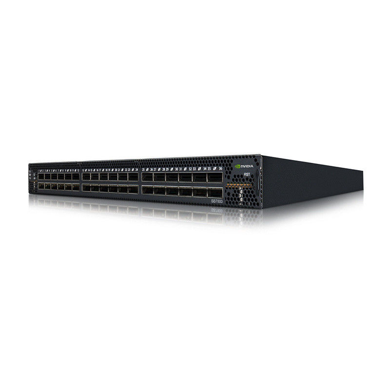 MSB7800-ES2F मेलानॉक्स नेटवर्क स्विच-IB 2 आधारित EDR InfiniBand 1U 36 QSFP28 पोर्ट