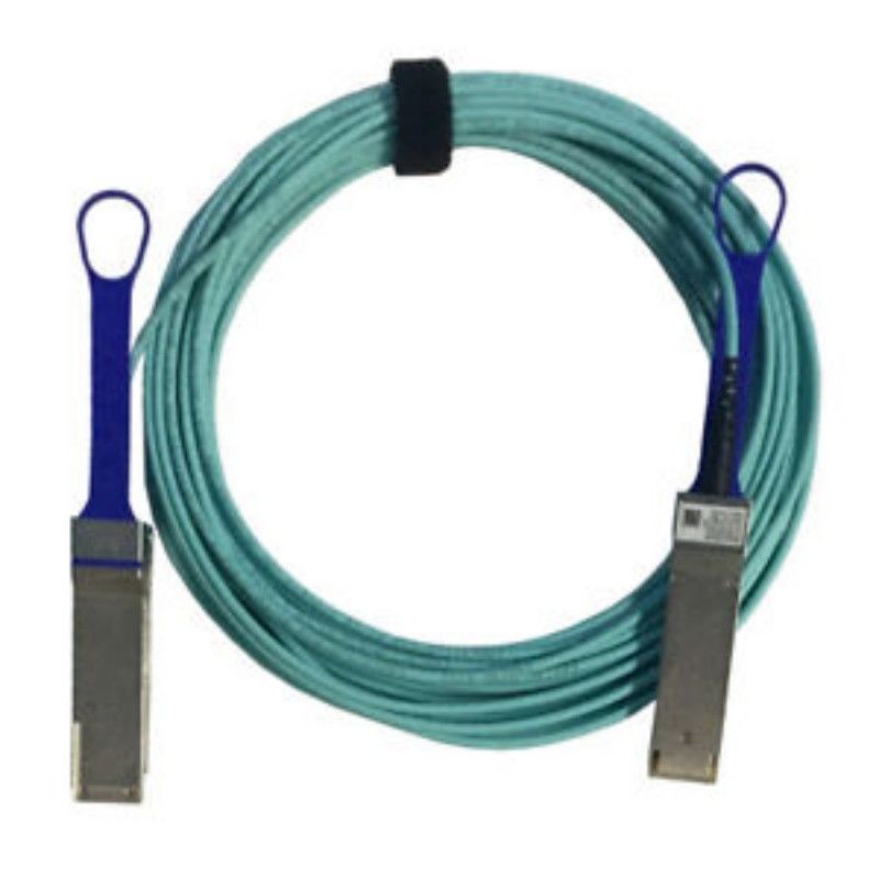 MFA1A00-E005 सक्रिय ऑप्टिकल केबल InfiniBand EDR 100Gb/S तक QSFP LSZH 5m मेलानॉक्स AOC केबल