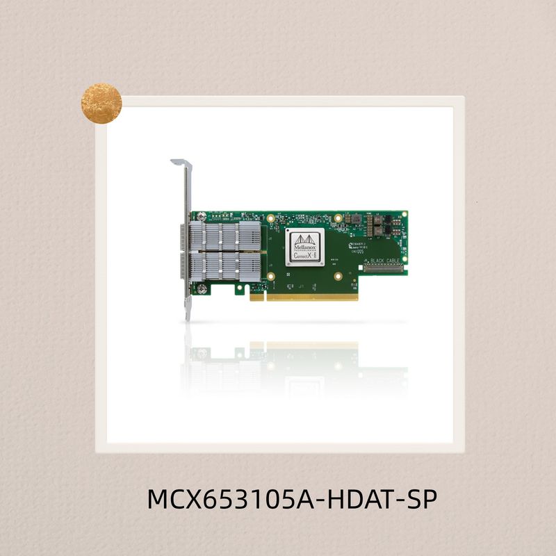 Mellanox MCX653105A-HDAT-SP सर्वर के लिए ट्रस्ट क्रिप्टो त्वरण का सुरक्षित बूट रूट